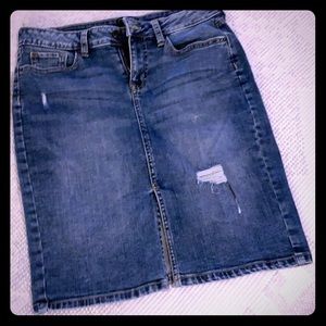 Gap Denim Pencil Skirt
